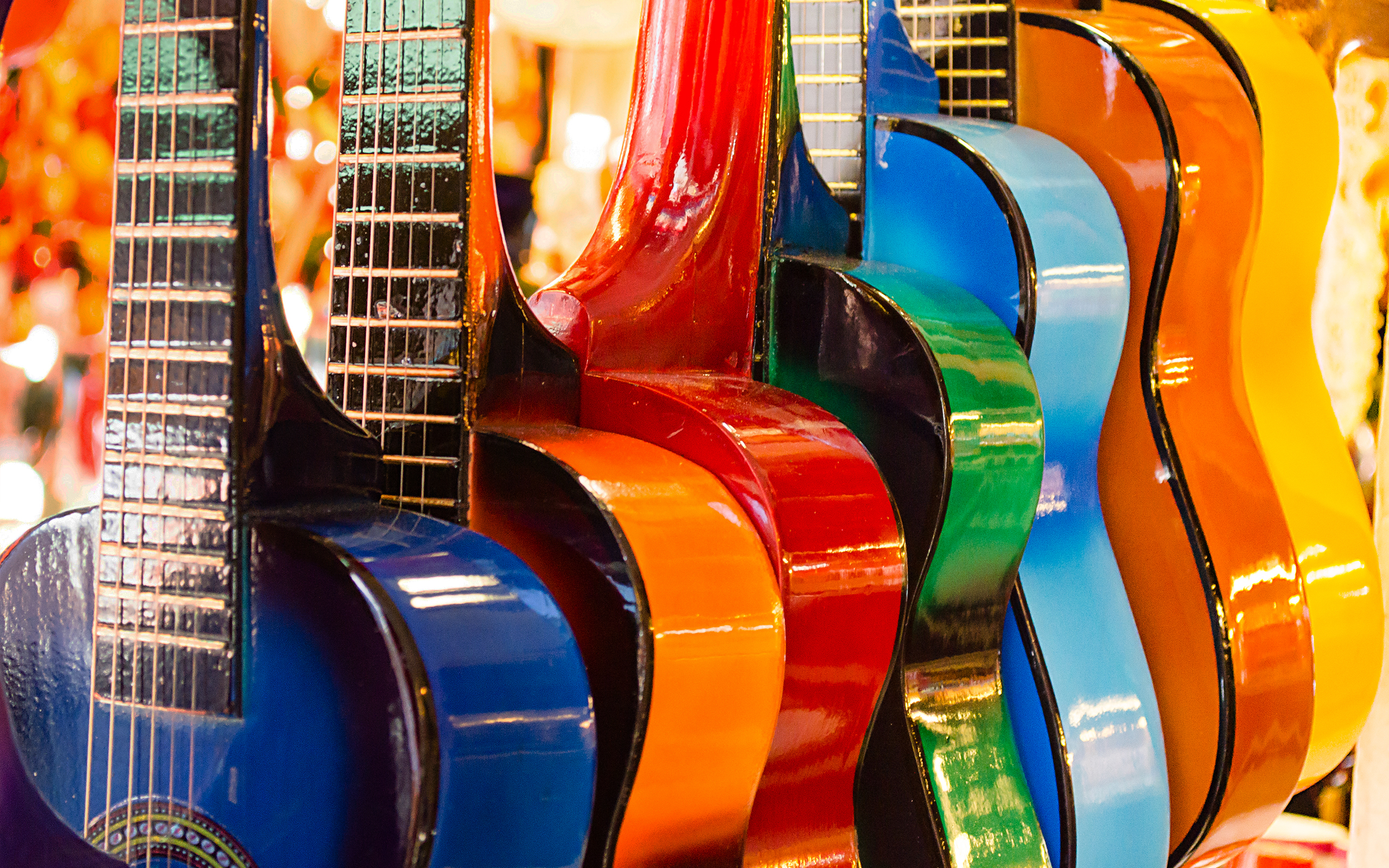 Colorful Guitars HD3696318480 - Colorful Guitars HD - Scandroid, Guitars, Colorful